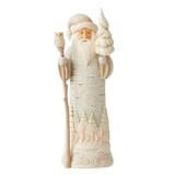 Jim Shore Jim Shore White Woodland Birch Bark Santa Figurine