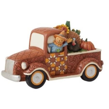 Jim Shore Jim Shore Harvest Pickup Truck Figurine