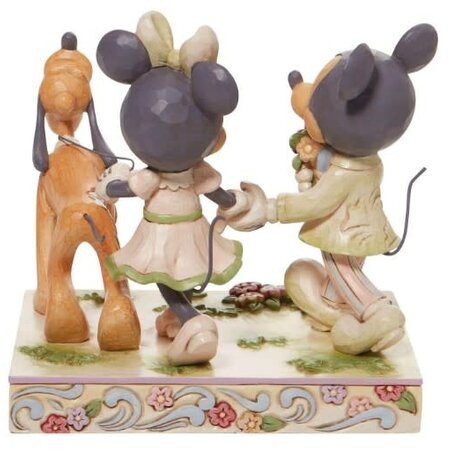 Jim Shore Jim Shore White Woodland Mickey and Minnie Figurine