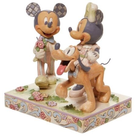 Jim Shore Jim Shore White Woodland Mickey and Minnie Figurine