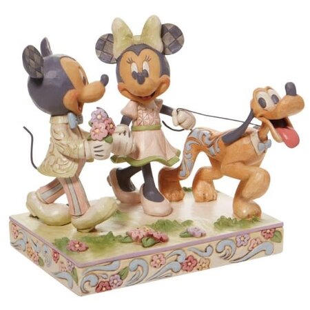 Jim Shore Jim Shore White Woodland Mickey and Minnie Figurine
