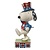 Jim Shore Jim Shore Patriotic Snoopy Marching Figurine