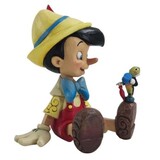 Jim Shore Jim Shore Pinocchio & Jiminy Sitting Figurine