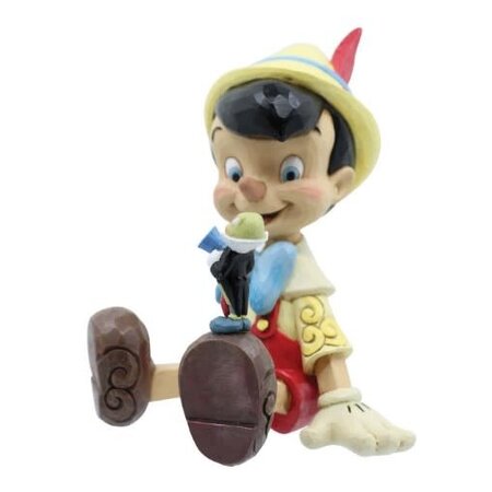 Jim Shore Jim Shore Pinocchio & Jiminy Sitting Figurine