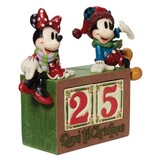 Jim Shore Jim Shore Mickey and Minnie Christmas Countdown Figurine