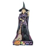 Jim Shore Jim Shore Spooky or Sweet Two Sided Witch Figurine