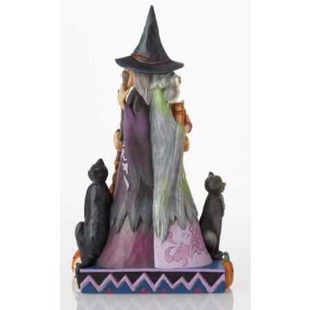 Jim Shore Jim Shore Spooky or Sweet Two Sided Witch Figurine