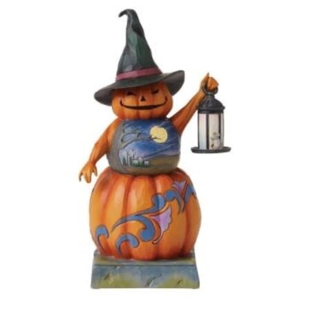 Jim Shore Jim Shore Stacked Pumpkin Witch Figurine