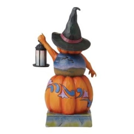 Jim Shore Jim Shore Stacked Pumpkin Witch Figurine