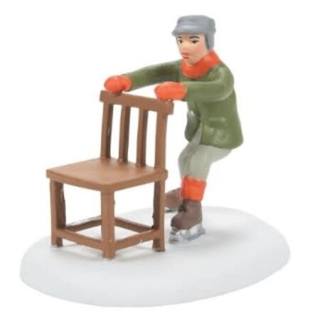 Department 56 Christmas in the City Old School Skating Hack Accessory