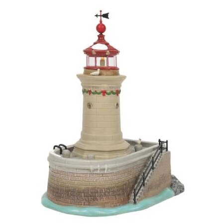 Department 56 Dickens' Village Ramsgate Lighthouse Lit Building