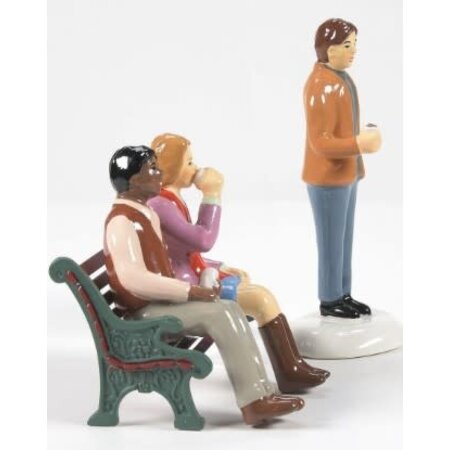 Department 56 Snow Village Hipsters Set Accessory