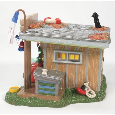 Department 56 National Lampoon Selling the Bait Shop Lit Building