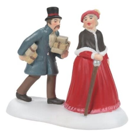 Department 56 Dickens' Village Last Minute Holiday Shopping Accessory