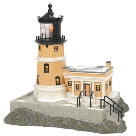 Department 56 Snow Village Split Rock Lighthouse Lit Building