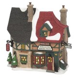 Department 56 Dickens' Christmas Carol Cornhill Shops Lit Building