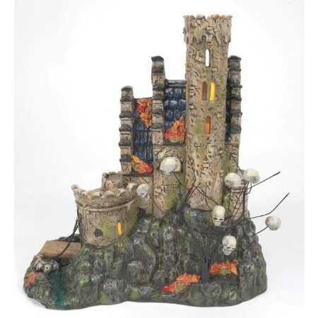 Department 56 Snow Village Halloween Castle Calvaria Lit Building
