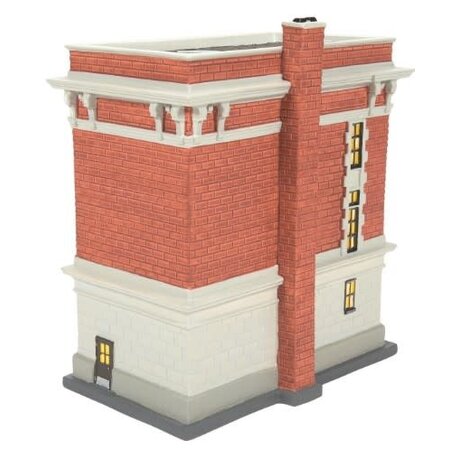 Department 56 Ghostbusters Hot Properties Village Firehouse Lit Building