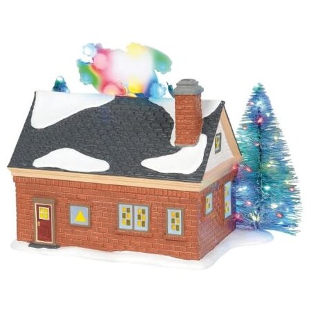 Department 56 Snow Village Brite Lites Holiday House Lit Building