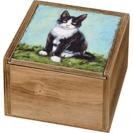 Memory Box for Tuxedo Cat