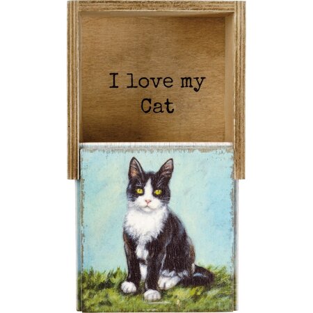 Memory Box for Tuxedo Cat