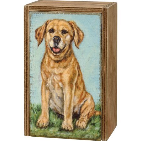 Memory Box for Yellow Lab