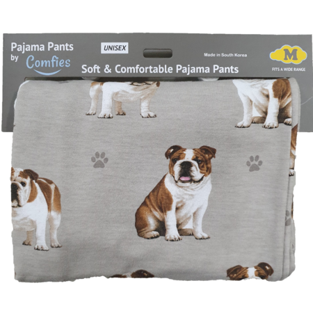 Bulldog Pajama Bottoms