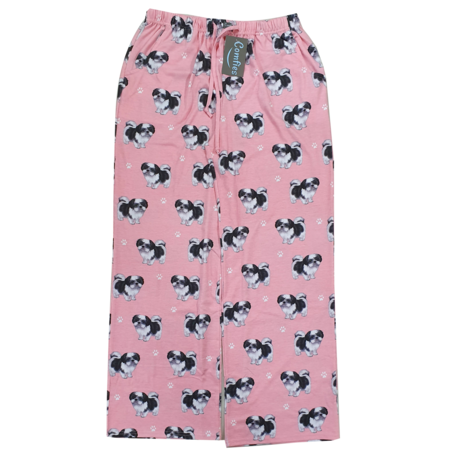 E & S Pets Shih Tzus Pajama Bottoms
