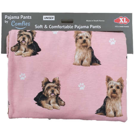 E & S Pets Yorkie Pajama Bottoms
