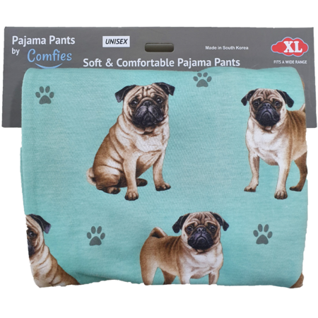 E & S Pets Pug Pajama Bottoms