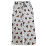 E & S Pets Labrador, Chocolate Pajama Bottoms