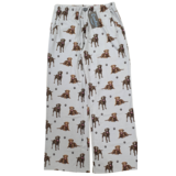  Labrador, Chocolate Pajama Bottoms