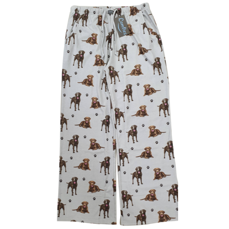 E & S Pets Labrador, Chocolate Pajama Bottoms