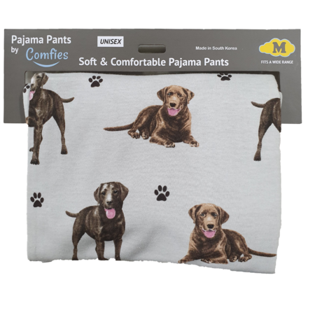 E & S Pets Labrador, Chocolate Pajama Bottoms