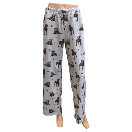E & S Pets Labrador, Chocolate Pajama Bottoms