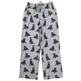 E & S Pets Labrador, Black Pajama Bottoms
