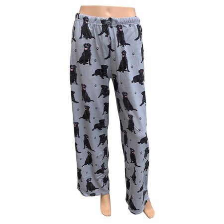 E & S Pets Labrador, Black Pajama Bottoms