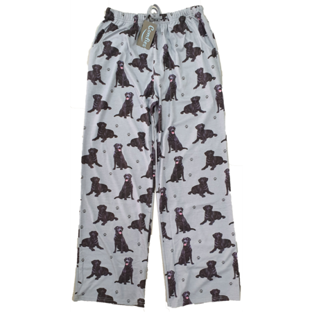 E & S Pets Labrador, Black Pajama Bottoms