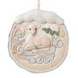 Jim Shore Jim Shore White Woodland Birch Bark Fawn Ornament