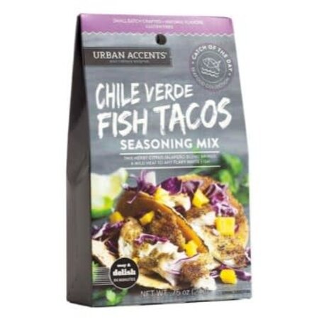 Urban Accents Urban Accents Chile Verde Fish Tacos Seasoning Mix