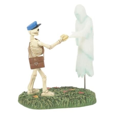 Department 56 Snow Village Halloween Rain Nor Sleet Nor Fright Accessory