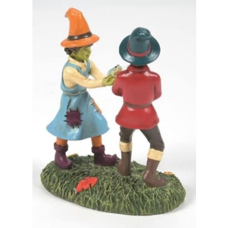 Department 56 Snow Village Halloween The Squirting Frog Trick Accessory