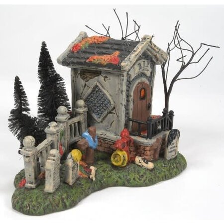 Department 56 Snow Village Halloween R.I.P. Cemetery Lit Accessory