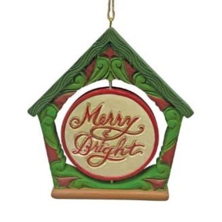 Jim Shore Jim Shore Cardinal Bird House Promo Ornament