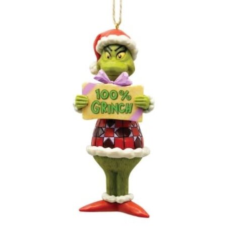 Jim Shore Jim Shore 100% Grinch Ornament