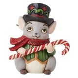 Jim Shore Jim Shore Christmas Mouse Mini Figurine