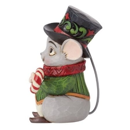 Jim Shore Jim Shore Christmas Mouse Mini Figurine