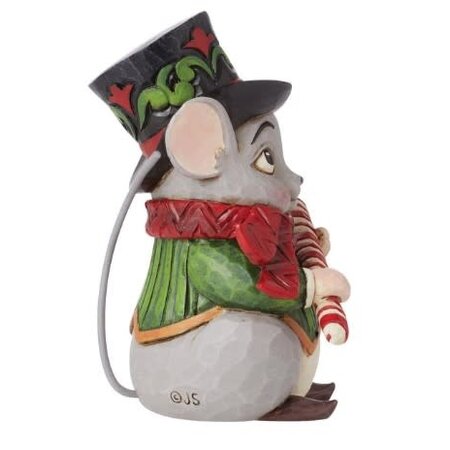 Jim Shore Jim Shore Christmas Mouse Mini Figurine