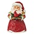 Jim Shore Jim Shore Mini Santa with Cardinal Figurine