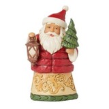 Jim Shore Jim Shore Mini Santa Wearing Puffy Coat Figurine